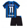Inter Milan Joaquin Correa #11 Hemmaställ Barn 2022-23 Korta ärmar (+ Korta byxor)